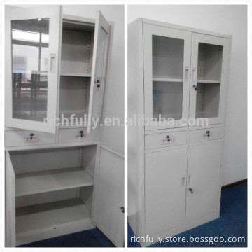 Metal cabinet shelf support for files, metal cabinet shelf brackets